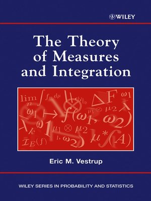 cover image of The Theory of Measures and Integration